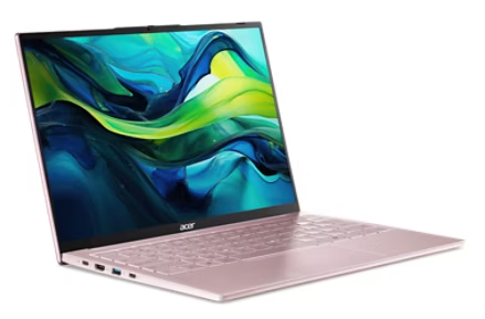 Acer Swift Lite 14 SFL14-54M-72P2 Laptop | Intel® Core™ Ultra 7 155U Processor, 16GB LPDDR5  RAM, 512GB Gen4 PCIe NVMe SSD, 14'', WUXGA (1920 x 1200), IPS, Intel® Arc™ Graphics, Windows 11 Home, MS Office Home & Student 2024 + Microsoft 365 Basic, Nude Pink 