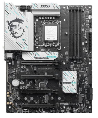 MSI B860 GAMING PLUS WIFI DDR5 LGA 1851 ATX Motherboard - Black (911-7E41-003)