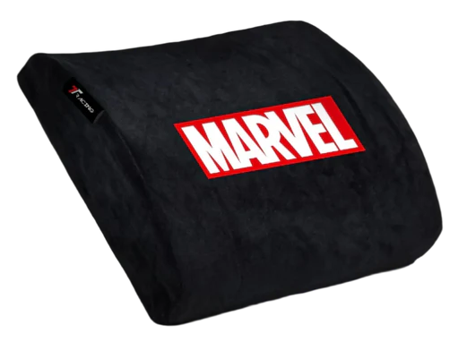TTRacing XL Memory Foam Lumbar Pillow with Cooltec Gel - Marvel Edition 