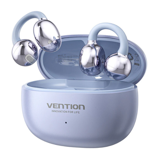 Vention® Echo Clip A1 Open Ear Bluetooth 5.4 Earphones - Purple (NBWV0)