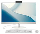 HP 24-cr0307nh All-in-One Desktop PC (B73T8EA) | Intel® Core™ i5-1334U Processor, 8GB DDR4 3200MHz RAM, 512GB PCIe® NVMe™ M.2 SSD, 23.8" FHD (1920 x 1080), IPS, Intel® Iris® Xe Graphics, HP Wired Keyboard & Mouse, W11, Shell White