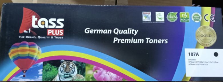 Compatible 107A W1107A Black Laser Toner Cartridge 