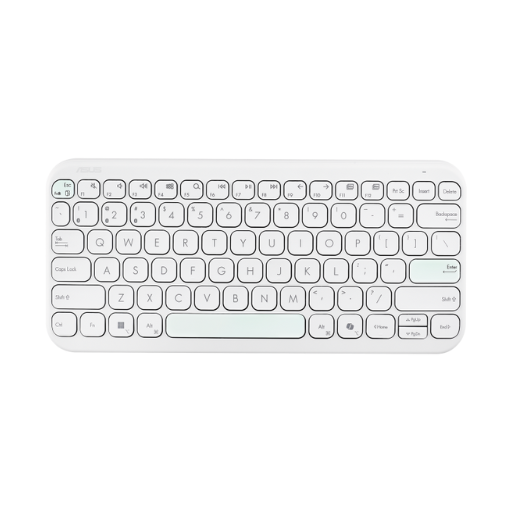 ASUS KW100 Marshmallow Wireless Keyboard - Green Tea Latte (90XB0880-BKB010)