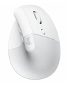 Logitech Lift Vertical Ergonomic Wireless Mouse - Off White (910-006480)