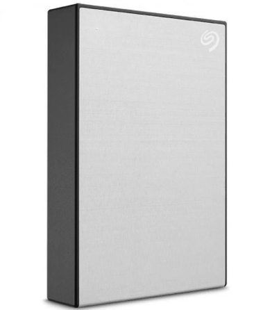 Seagate One Touch 5TB External Hard Drive with Password - Silver (STKZ5000401)  