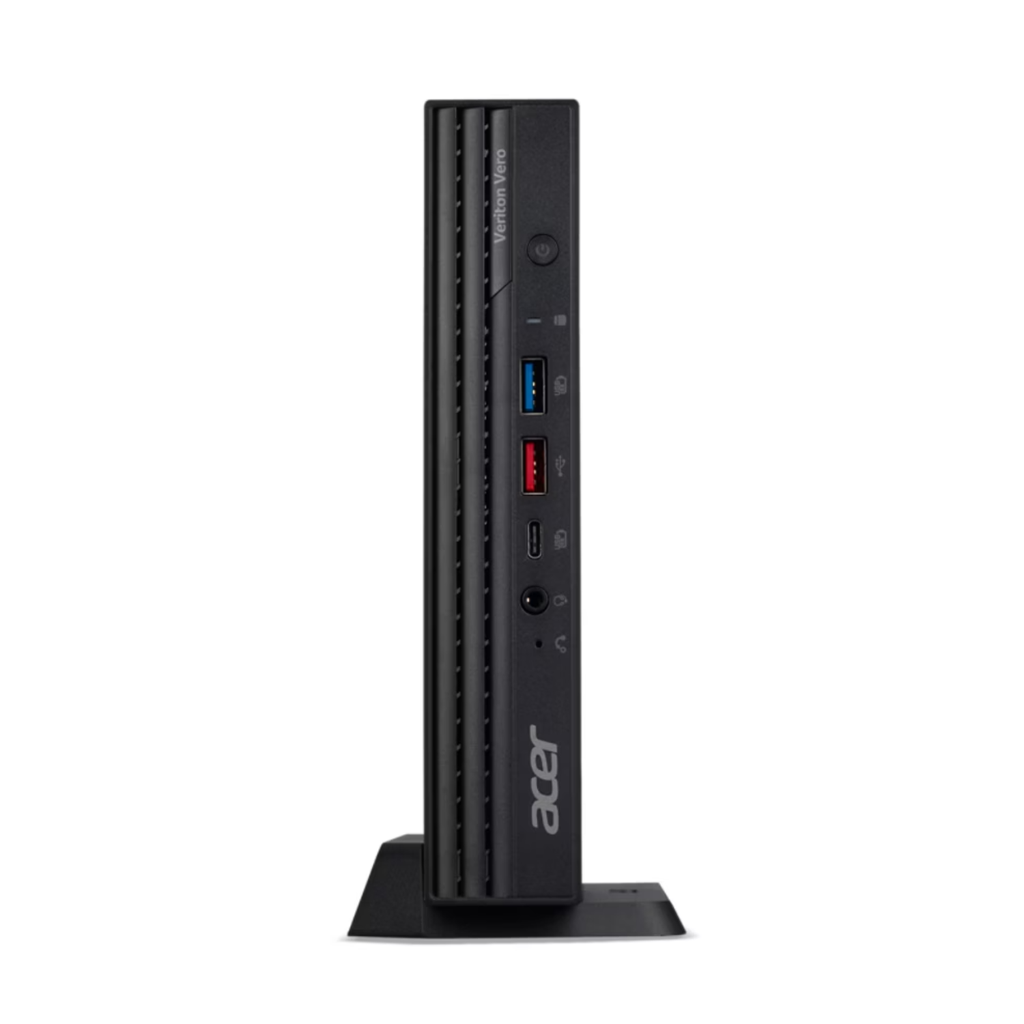Acer Veriton Vero Mini VN4720-GT Desktop PC | Intel Core i5-14400 Processor, 8GB DDR5 4800MHz RAM, 512GB M.2 PCIe SSD, Intel UHD Graphics 730, WIFI 6, Bluetooth, HDMI x1, DP x1, Keyboard & Mouse, DOS