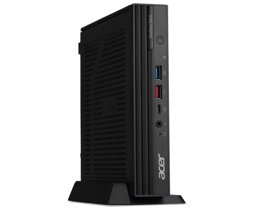 Acer Veriton Vero Mini VN4720-GT Desktop PC | Intel Core i5-14400 Processor, 8GB DDR5 RAM, 512GB M.2 PCIe SSD, Intel UHD Graphics 730, WIFI 6, Bluetooth, HDMI x1, DP x1, Keyboard & Mouse, DOS
