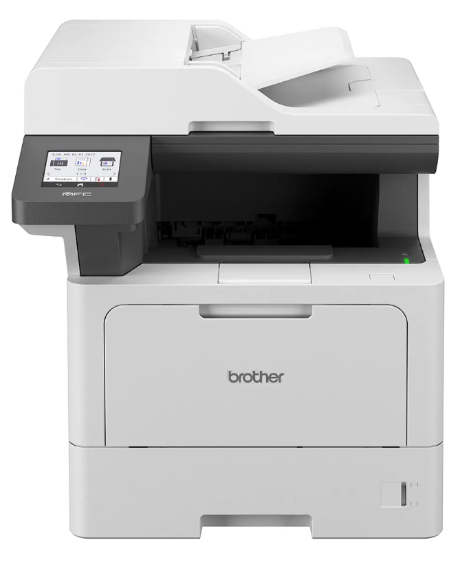 Brother MFC-L5710DW Mono Laser Printer |  Functions: Print, Copy, Scan, Fax, Duplex / Print Speed: Up to 48ppm / Toner Cycle: Upto 18,000 Pages, Connectivity: WiFi Direct, USB2.0, Toner; TN3607 Black