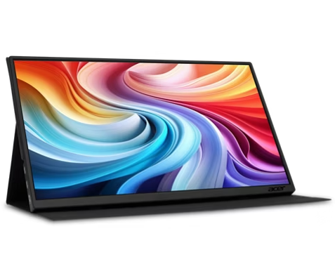 Acer PM161QT bmiuuux 15.6" Portable Touch Monitor | FHD 1920 x 1080, 60Hz, 6ms, 220 cd/m², Adaptive Sync 