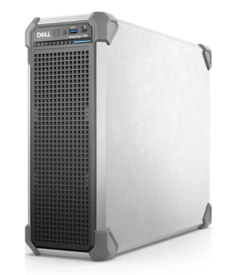 Dell PowerEdge T160 Tower Server | Intel® Xeon® E-2414 2.6G 4C/4T Processor, 16GB DDR5 5600MT/s RAM, 2TB SATA 6Gbps 7.2K 3.5" HDD, 300W Cabled Power Supply