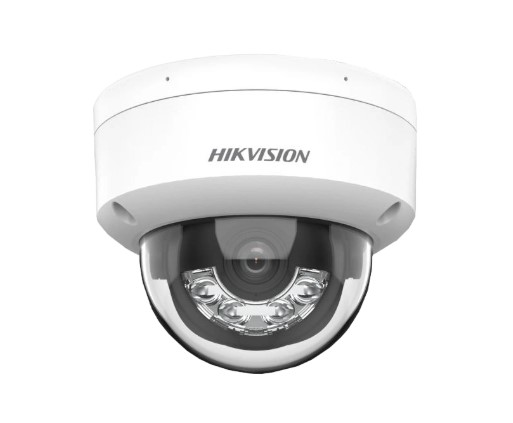 Hikvision AcuSense DS-2CD2183G2-LI(S)(2U) 2.8mm 8MP Smart Hybrid Light Fixed Dome Network Camera (White)