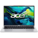 Acer Aspire Lite 14 AL14-32P-370U Laptop | Intel® Core™ 3-N355 Processor, 8GB DDR5 4800MHz RAM, 512GB PCIe NVMe SSD, 14" WUXGA (1920 x 1200) IPS, Intel® UHD Graphics, Windows 11 Home, Office Home 2024 + M365 Basic, Pure Silver