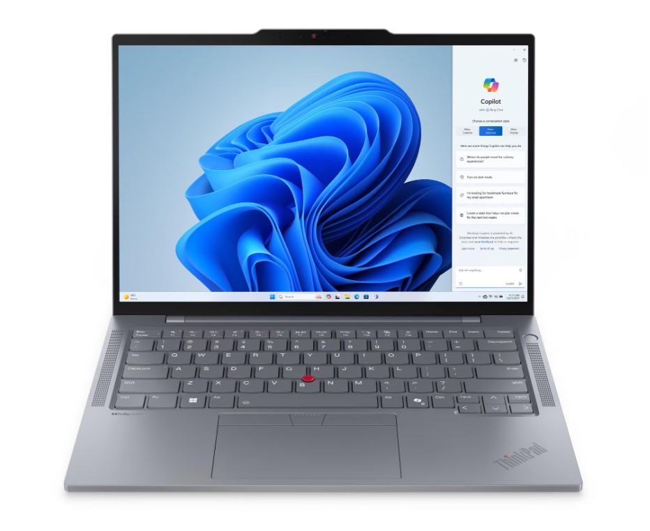 Lenovo ThinkPad T14s Gen 5 Laptop (21LS004EUS) | Intel® Core™ Ultra 5 125U, 16GB Soldered LPDDR5x 6400 RAM, 256GB PCIe NVMe SSD, 14" WUXGA (1920 x 1200) IPS, Integrated Intel Graphics, Windows 11 Pro, Grey
