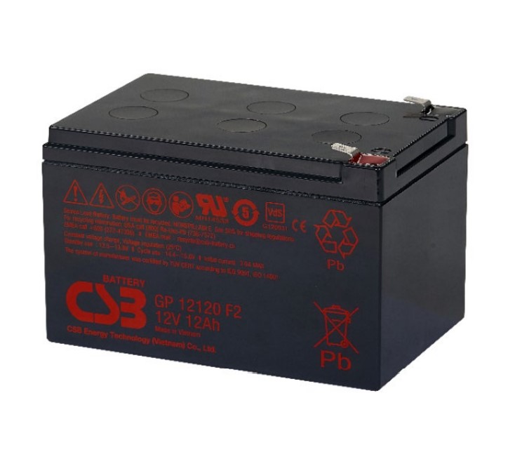 CSB Battery GP 12120 F2 12V 12Ah