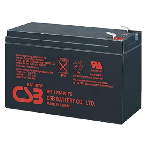 CSB Battery HR 1234W F2 12V 9Ah