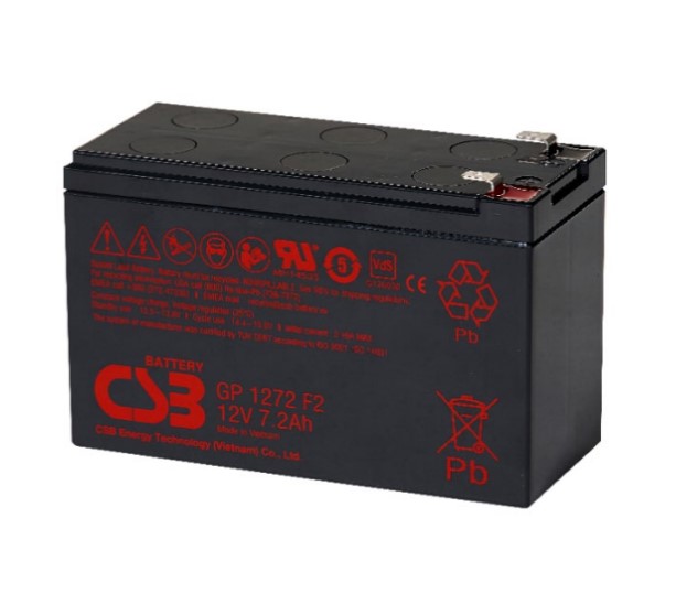 CSB Battery GP 1272 F2 12V 7.2Ah
