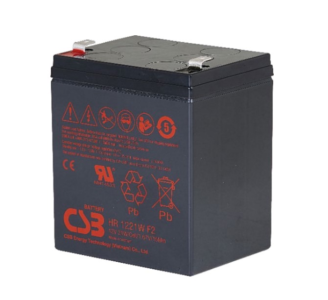 CSB Battery HR 1221W F2 12V 5Ah