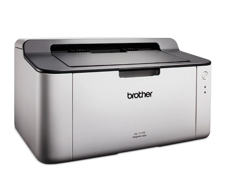 Brother HL-1110 Laser Printer | Print, A4, 600×600 dpi, 20 ppm (Black), 150 sheets, USB 2.0, Toner: TN-1000, Drum: DR-1000