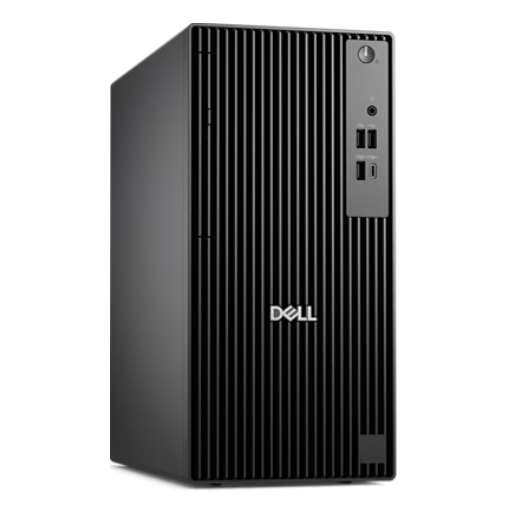 Dell Pro Tower QCT1250 Desktop PC | Intel® Core™ i5-14500 vPro® Processor, 8GB DDR5 4800MHz RAM, 512GB PCIe NVMe M.2 SSD, Intel® Integrated Graphics, Ports: 1x DisplayPort, 1x HDMI, 1 × RJ45 Gigabit Ethernet, Dell Wired USB Keyboard & Mouse, DOS