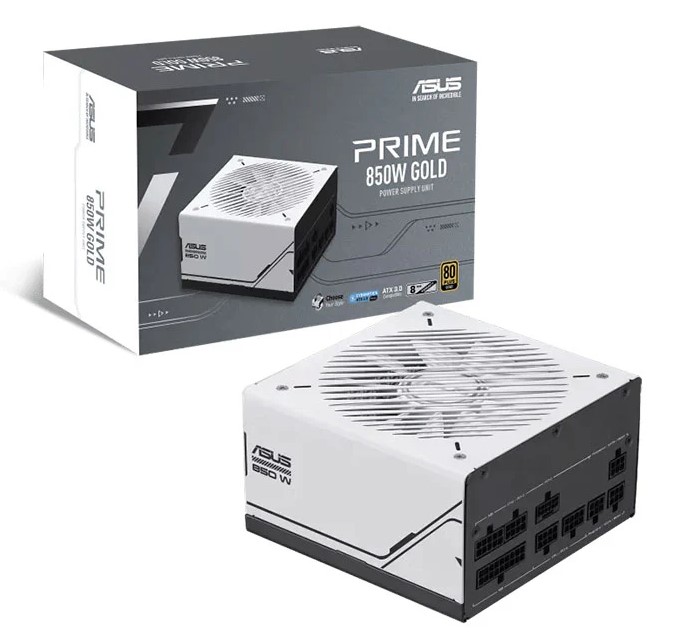 ASUS Prime 850W 80+ Gold ATX Power Supply Unit AP-850G (90YE00U0-B0NA00)