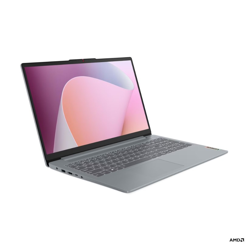 Lenovo IdeaPad Slim 3 15AMN8 Laptop (82XQ00MPMJ) | AMD Ryzen™ 3 7320U, 8GB Soldered LPDDR5-5500 RAM, 512GB M.2 PCIe SSD, 15.6" FHD (1920x1080) IPS, AMD Radeon™ 610M Graphics, Windows 11 Home, Arctic Grey