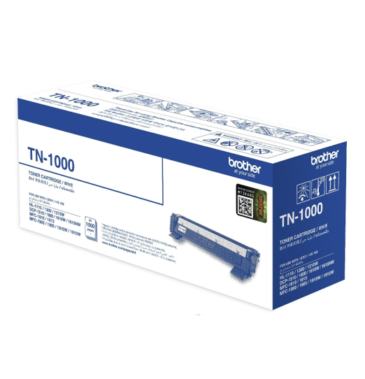 Brother TN1000 Black Original Toner Cartridge 
