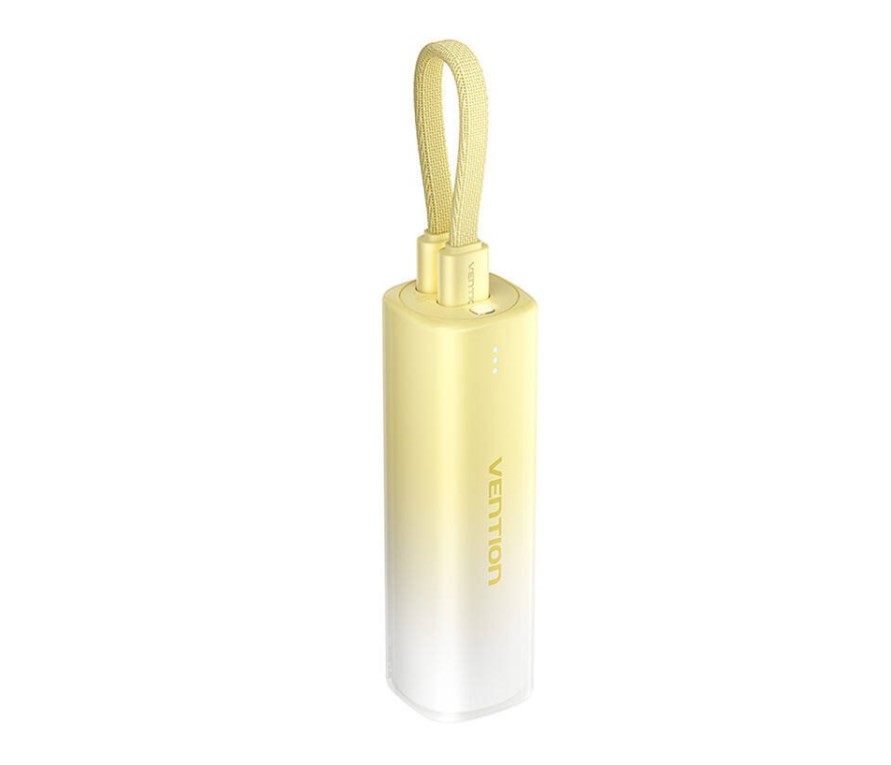 Vention® 5000mAh Power Bank 20W - Gradient Yellow (FHWY0) 