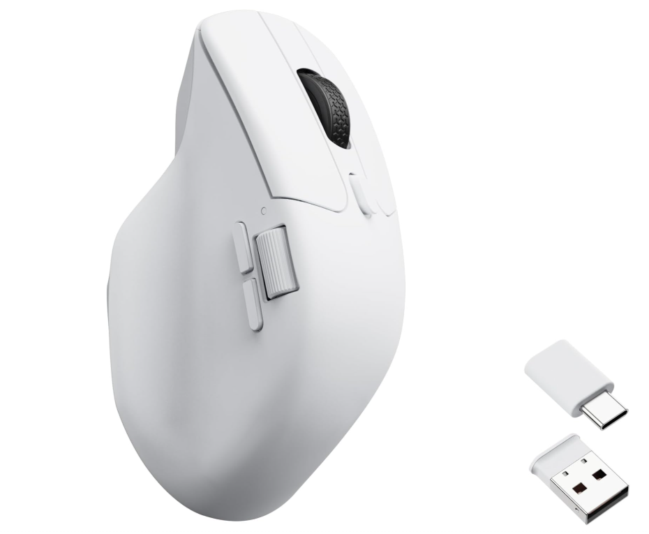 Keychron M6 Wireless Gaming Optical Mouse - White (M6-A3)
