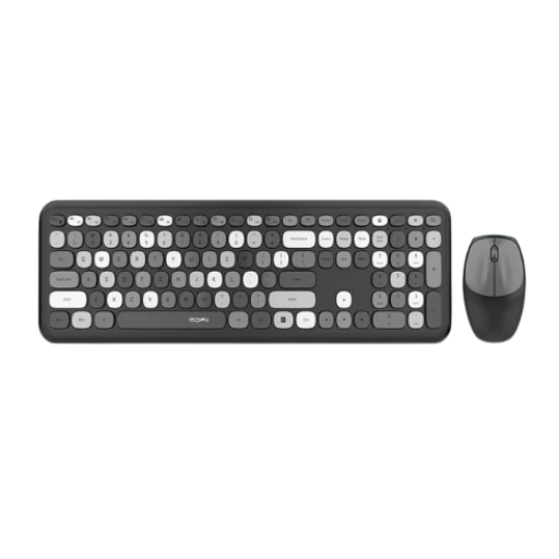MOFII 666 2.4G Wireless Mouse And Keyboard - Grey (666MX-GY)