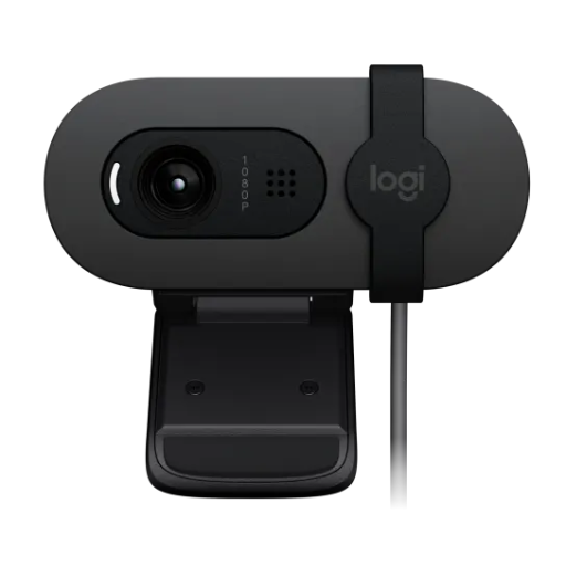 Logitech BRIO 100 Full HD 1080p Webcam - Graphite (960-001587)