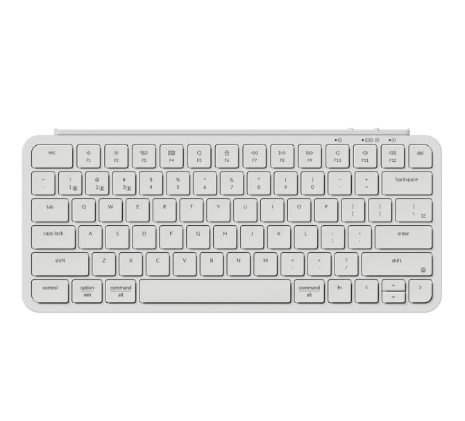 Keychron B1 Pro Ultra-Slim Wireless Keyboard - Ivory White (B1P-K8)