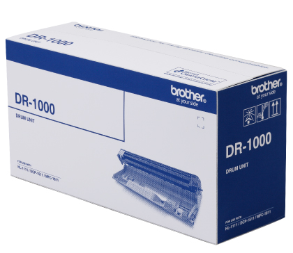 Brother DR-1000 Black Genuine Laser Drum (Up to 10,000 Pages)
