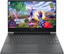 HP Victus 15-fb3093dx Gaming Laptop (BM4X8UA) | AMD Ryzen™ 7 7445HS, 16GB DDR5 5600 MT/s RAM, 512GB PCIe® Gen4 NVMe™ SSD, 15.6" FHD (1920 x 1080), 144 Hz, IPS, NVIDIA® GeForce RTX™ 4050 6GB, Windows 11 Home, Mica Silver