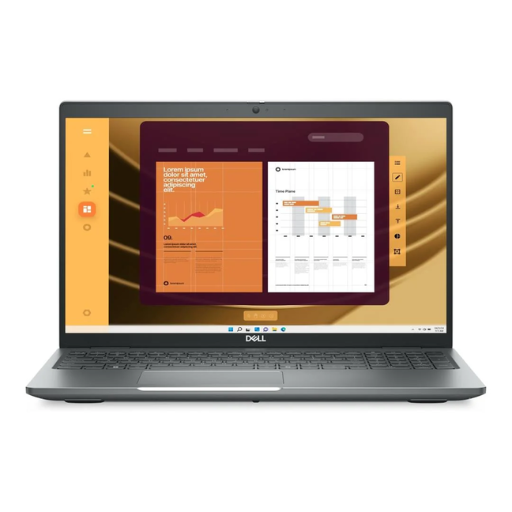 Dell Latitude 5550 Laptop | Intel® Core™ Ultra 7 155U, 16GB DDR5 5600 MT/s RAM, 512GB PCIe® Gen4 NVMe™ SSD, 15.6" FHD (1920x1080) 60Hz, IPS, Integrated Intel® Graphics, DOS, Grey