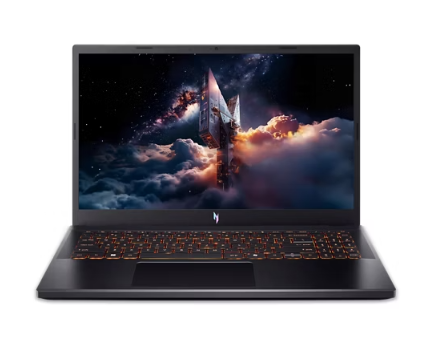 Acer Nitro V 15 ANV15-52-50XL Gaming Laptop | Intel® Core™ 5 210H, 16GB DDR5 5200MHz RAM, 512GB PCIe NVMe SSD, NVIDIA® GeForce RTX™ 3050 6GB, 15.6" FHD (1920x1080) IPS, 165Hz, Office Home 2024 + M365 Basic, Windows 11 Home, Obsidian Black