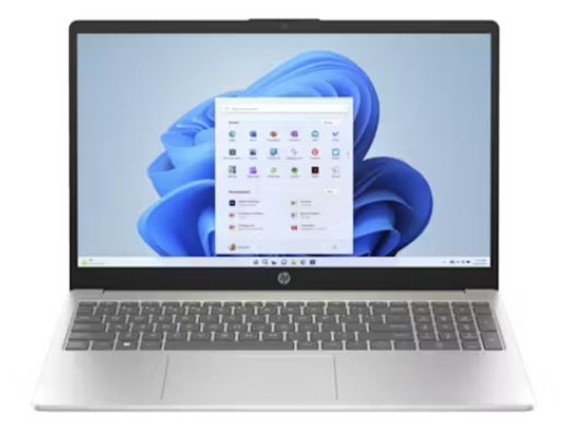 HP 15-fd0905TU Laptop (D36R9PA) | Intel® Core™ 5 120U, 16GB DDR5 5200MHz RAM, 512GB PCIe® NVMe™ SSD, 15.6" FHD (1920x1080), IPS, Intel® Graphics, Office Home 2024 + M365 Basic, Windows 11 Home, Warm Gold