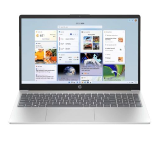 HP 15-fd0617TU Laptop (BT1V1PA) | Intel® Core™ 5 120U, 8GB DDR4 3200 MHz RAM, 512GB PCIe® NVMe™ SSD, 15.6" FHD (1920x1080), IPS, Intel® UHD Graphics, Office Home 2024 + M365 Basic, Windows 11 Home, Warm Gold