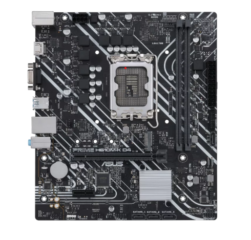 GIGABYTE H610M-K LGA1700 DDR4 Motherboard | Intel Core 14th CPUs, up to 5600MHz DDR5, 1xPCIe 3.0 M.2, 1GbE LAN, USB 3.2 Gen 1