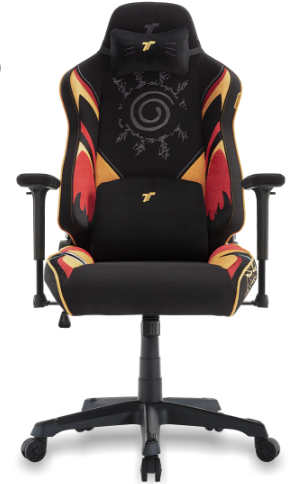TTRacing Swift X Pro Air Threads Fabric Gaming Chair - Naruto Edition (TTR1605202501) - Bundled with Free Scroll Pillow and Konoha Headband