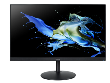 Acer CB242Y D6bmiprx 23.8" LCD Monitor | FHD 1920 x 1080, 75Hz, 4 ms, 250 cd/m², IPS, VGA x1, DP x1, HDMI x1, Black