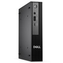 Dell Pro Micro QCM1250 Desktop PC | Intel® Core™ Ultra 5 235T, 8GB DDR5 5600 MT/s RAM, 512GB PCIe NVMe SSD, Wi-Fi 6E AX211, 2x2, 802.11ax, Bluetooth, Dell Wired Keyboard & Mouse, HDMI x1, DP x1, DOS