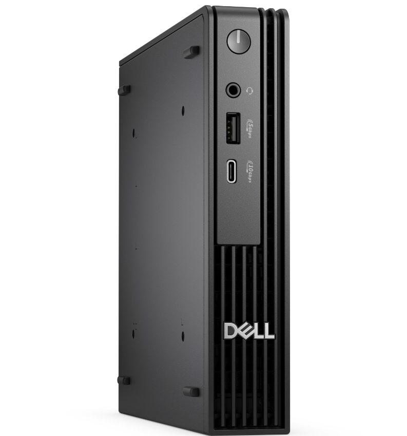 Dell Pro Micro QCM1250 Desktop PC | Intel® Core™ Ultra 7 265T, 16GB DDR5 5600 MT/s RAM, 1TB PCIe NVMe SSD, Wi-Fi 6E AX211, 2x2, 802.11ax, Bluetooth, Dell Wired Keyboard & Mouse, HDMI x1, DP x1, Windows 11 Pro