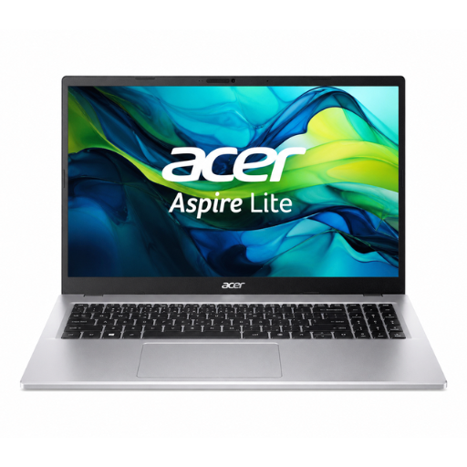 Acer Aspire Lite AL15-42P-R4FV Laptop | AMD Ryzen™ 7 7730U, 16GB DDR4 RAM, 512GB PCIe NVMe SSD, 15.6" FHD (1920 x 1080) IPS, AMD Radeon™ Graphics, M365 Basic + Office Home & Student 2024, Windows 11 Home, Pure Silver