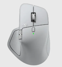 Logitech MX Master 4 Wireless Mouse - Pale Gray (910-007566) 