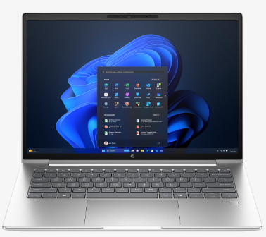 HP ProBook 440 G11 Notebook PC (A75Z9PT) | Intel® Core™ Ultra 5 125U, 8GB DDR5 5600MT/s RAM, 512GB PCIe® NVMe SSD, 14" WUXGA (1920x1200), IPS, Intel® Graphics, DOS, Pike silver - (Bundled with HP Prelude 15.6 Topload Side Bag)