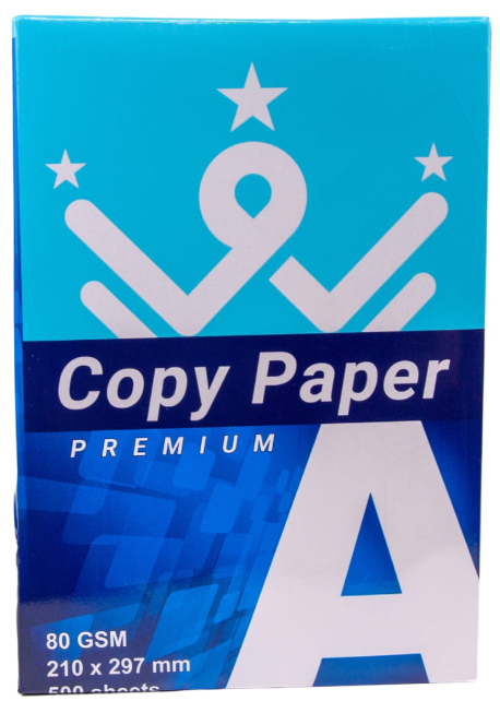 Copy Paper Premium A4 paper 80gsm - 500 Sheets 