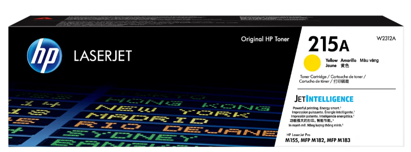 HP 215A W2312A Yellow Original LaserJet Toner Cartridge