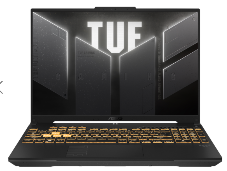 ASUS TUF Gaming F16 FX607V-URL009W Laptop | Intel® Core™ 5 210H Processor, 16GB DDR5 5600MHz RAM, 512GB PCIe 4.0 NVMe SSD,16" WUXGA (1920 x 1200), IPS, 144Hz, NVIDIA® GeForce RTX™ 4050 6GB, Windows 11 Home, Mecha Gray 