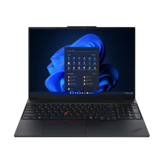Lenovo ThinkPad E16 Gen 3 Laptop (21SRS1C500) | Intel® Core™ Ultra 7 255H, 16GB DDR5 5600MT/s RAM, 512GB PCIe NVMe SSD, 16" WUXGA (1920x1200) 60Hz, IPS, Intel® Arc™ 130T GPU, Black