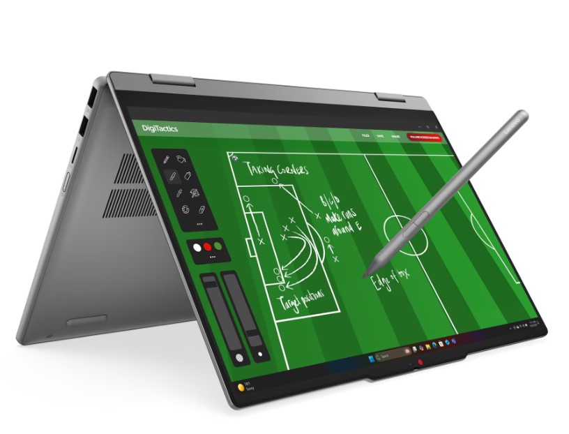 Lenovo IdeaPad 5 14IPH11 2-in-1 Laptop (83UG004NMJ) |  Intel® Core™ Ultra 5 322, 16GB DDR5-5600 RAM, 512GB M.2 2242 PCIe SSD, 14" WUXGA (1920x1200) IPS, Touch Display, 60Hz, Intel® Graphics, M365 Basic + Office Home 2024, Windows 11 Home, Luna Grey